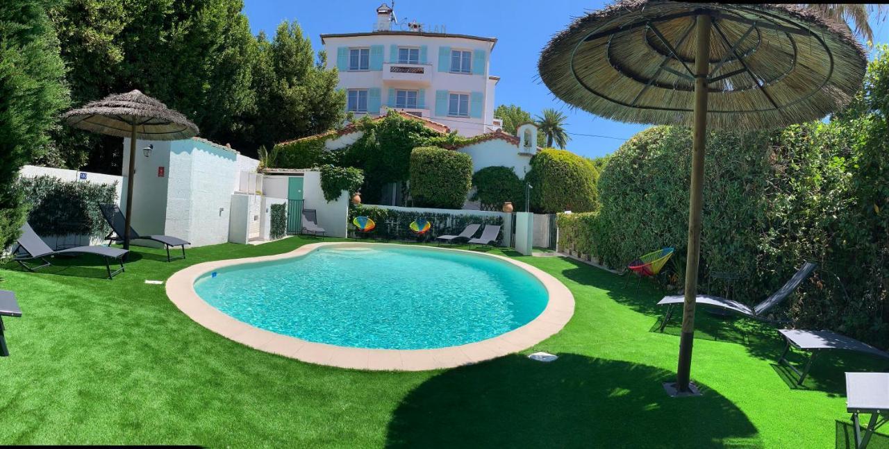 Hôtel Le Pré Catelan Juan-les-Pins Eksteriør billede