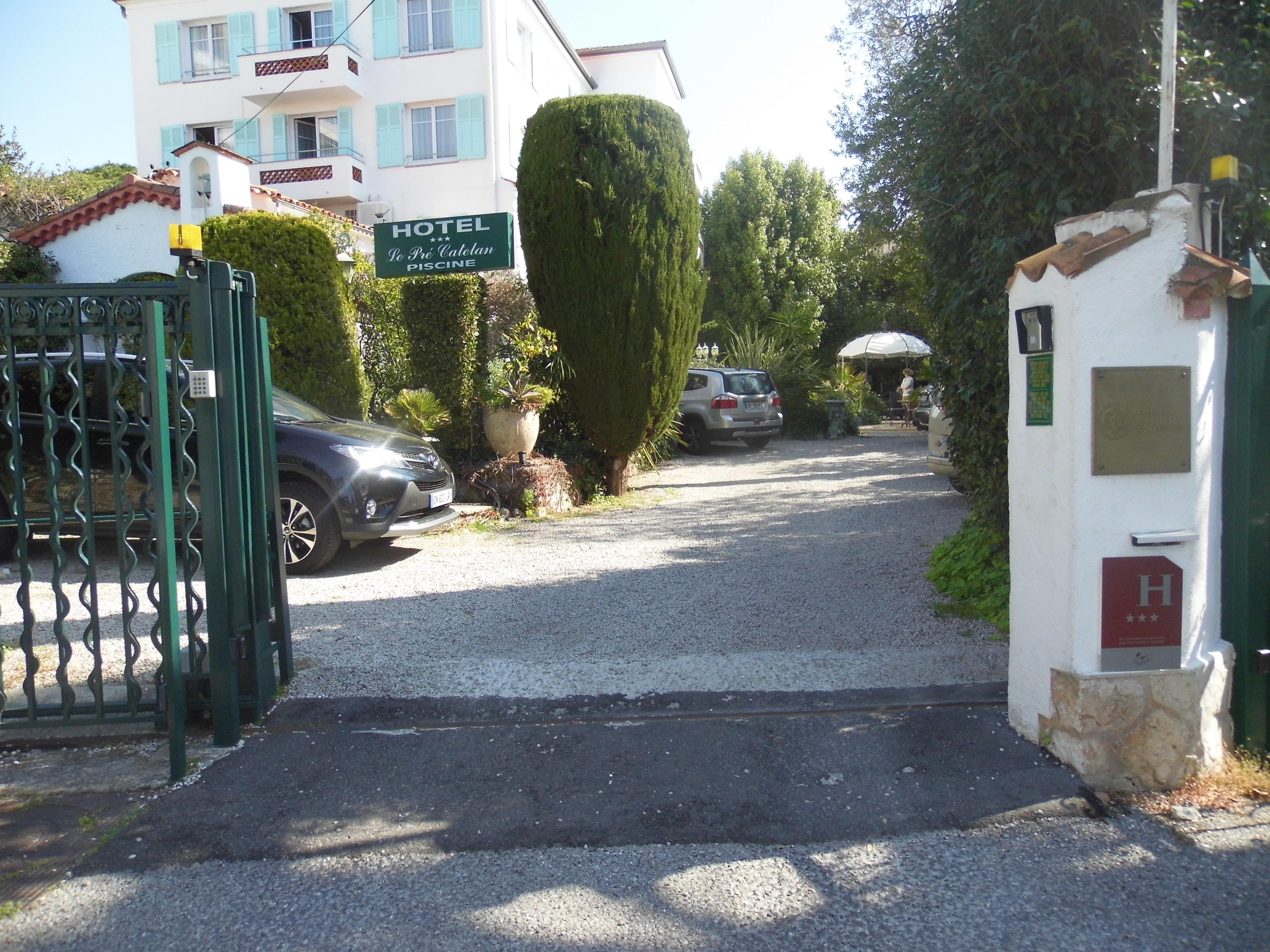 Hôtel Le Pré Catelan Juan-les-Pins Eksteriør billede